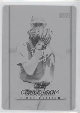 2007 Upper Deck First Edition - [Base] - Printing Plate Black #98 - Mark Redman /1