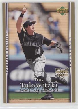 2007 Upper Deck First Edition - [Base] #17 - Troy Tulowitzki