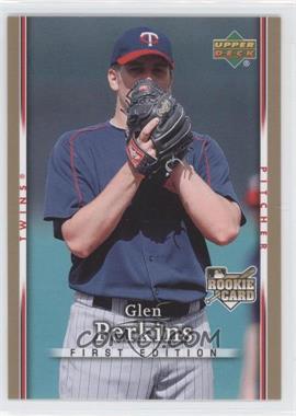 2007 Upper Deck First Edition - [Base] #27 - Glen Perkins