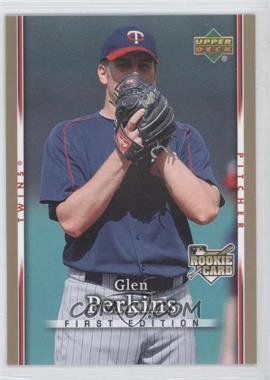 2007 Upper Deck First Edition - [Base] #27 - Glen Perkins