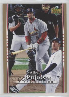 2007 Upper Deck First Edition - [Base] #285 - Albert Pujols (Justin Verlander Pitching) [EX to NM]