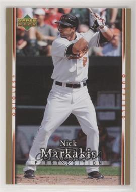 2007 Upper Deck First Edition - [Base] #54 - Nick Markakis