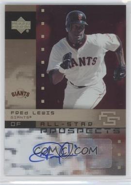 2007 Upper Deck Future Stars - All-Star Prospects - Autographs #AS-FL - Fred Lewis