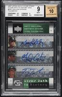 Matt Holliday, Garrett Atkins, Troy Tulowitzki [BGS 9 MINT]