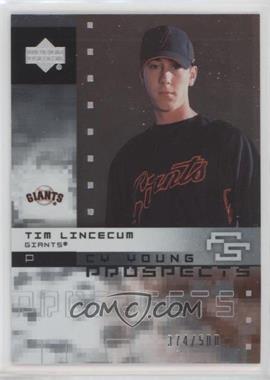 2007 Upper Deck Future Stars - Cy Young Prospects #CY-TL - Tim Lincecum /500