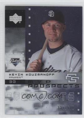 2007 Upper Deck Future Stars - MVP Prospects #MVP-KK - Kevin Kouzmanoff /500