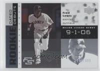 Fred Lewis #/999