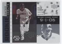 Fred Lewis #/999