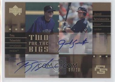 2007 Upper Deck Future Stars - Two for the Bigs - Autographs #TS-ST - Troy Tulowitzki, Jarrod Saltalamacchia /10