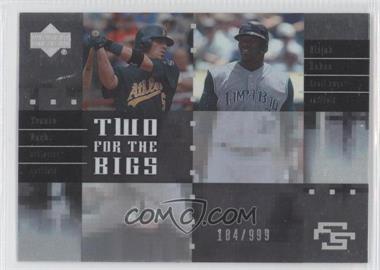 2007 Upper Deck Future Stars - Two for the Bigs #TS-BD - Travis Buck, Elijah Dukes /999