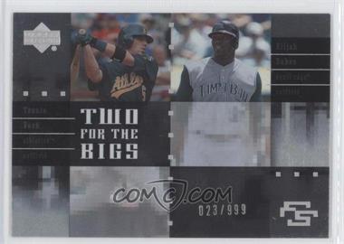 2007 Upper Deck Future Stars - Two for the Bigs #TS-BD - Travis Buck, Elijah Dukes /999