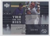 Troy Tulowitzki, Stephen Drew #/999