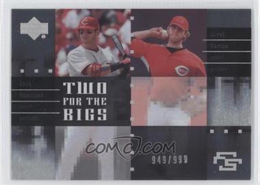 2007 Upper Deck Future Stars - Two for the Bigs #TS-HB - Josh Hamilton, Jared Burton /999