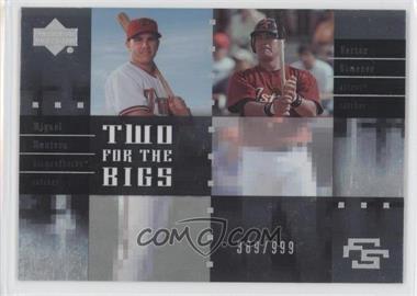 2007 Upper Deck Future Stars - Two for the Bigs #TS-MG - Miguel Montero, Hector Gimenez /999