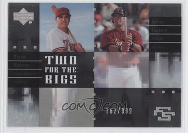 2007 Upper Deck Future Stars - Two for the Bigs #TS-MG - Miguel Montero, Hector Gimenez /999