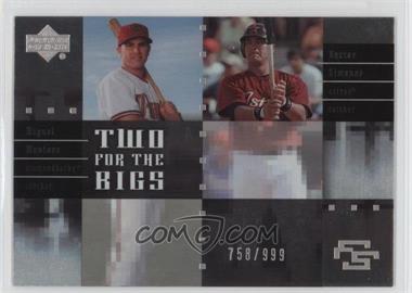 2007 Upper Deck Future Stars - Two for the Bigs #TS-MG - Miguel Montero, Hector Gimenez /999