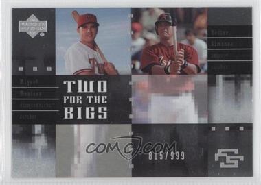 2007 Upper Deck Future Stars - Two for the Bigs #TS-MG - Miguel Montero, Hector Gimenez /999