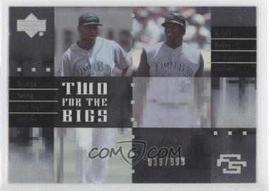 2007 Upper Deck Future Stars - Two for the Bigs #TS-YD - Delmon Young, Elijah Dukes /999