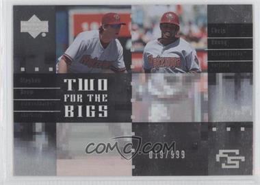 2007 Upper Deck Future Stars - Two for the Bigs #TS-YD - Delmon Young, Elijah Dukes /999