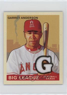 2007 Upper Deck Goudey - [Base] - Memorabilia #40 - Garret Anderson