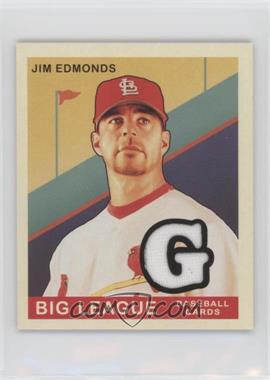 2007 Upper Deck Goudey - [Base] - Memorabilia #59 - Jim Edmonds