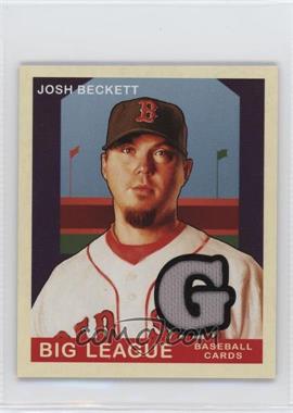 2007 Upper Deck Goudey - [Base] - Memorabilia #67 - Josh Beckett