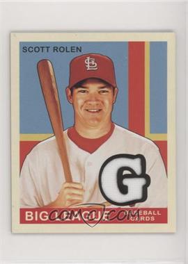 2007 Upper Deck Goudey - [Base] - Memorabilia #91 - Scott Rolen