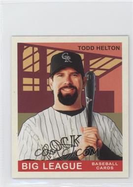 2007 Upper Deck Goudey - [Base] #93 - Todd Helton