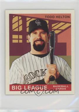 2007 Upper Deck Goudey - [Base] #93 - Todd Helton