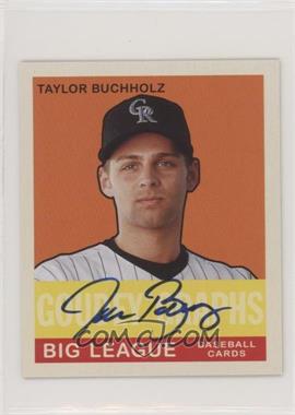 2007 Upper Deck Goudey - Goudey Graphs #GG-TB - Taylor Buchholz