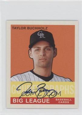 2007 Upper Deck Goudey - Goudey Graphs #GG-TB - Taylor Buchholz