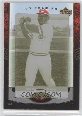 2007 Upper Deck Premier - [Base] - Printing Plate Yellow #38 - Joe Morgan /1