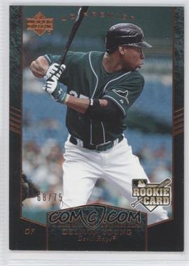 2007 Upper Deck Premier - [Base] - Rookie Parallel Bronze #201 - Delmon Young /75