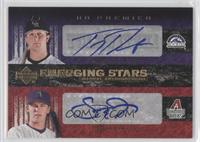 Troy Tulowitzki, Stephen Drew #/25