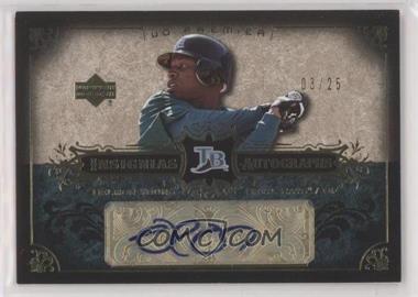 2007 Upper Deck Premier - Insignias Autographs - Gold #IN-DY - Delmon Young /25