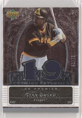 2007 Upper Deck Premier - Premier Patches 2 #PP2-TG.1 - Tony Gwynn (Number) /75