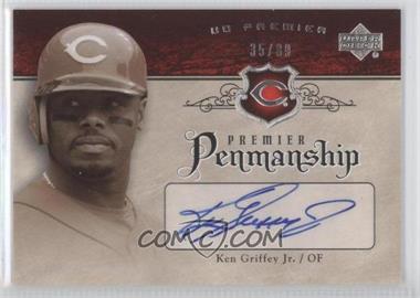 2007 Upper Deck Premier - Premier Penmanship - Silver #PEN-KG - Ken Griffey Jr. /89