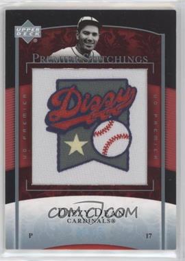 2007 Upper Deck Premier - Premier Stitchings - Platinum 35 #PS-46 - Dizzy Dean /35