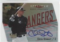 Rookie Signatures - Chris Stewart #/50