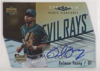 Rookie Signatures - Delmon Young #/50