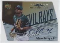 Rookie Signatures - Delmon Young #/50