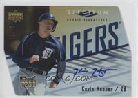 Rookie Signatures - Kevin Hooper #/50