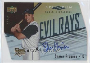 2007 Upper Deck Spectrum - [Base] - Gold Die-Cut #146 - Rookie Signatures - Shawn Riggans /50 [EX to NM]