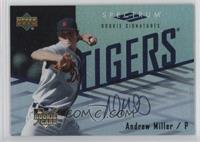 Rookie Signatures - Andrew Miller