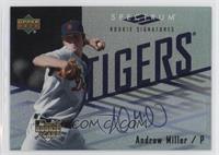 Rookie Signatures - Andrew Miller