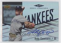 Rookie Signatures - Andy Cannizaro