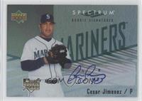 Rookie Signatures - Cesar Jimenez