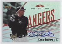 Rookie Signatures - Chris Stewart