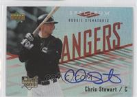 Rookie Signatures - Chris Stewart