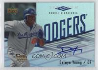 Rookie Signatures - Delwyn Young